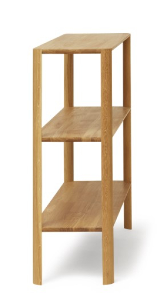 Form & Refine Leaf Shelf 1x3 Oak